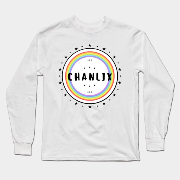 Chanlix SKZ - Bang Chan x Felix Long Sleeve T-Shirt by mrnart27